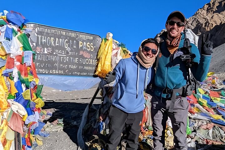 Caminhada guiada privada no circuito de Annapourna