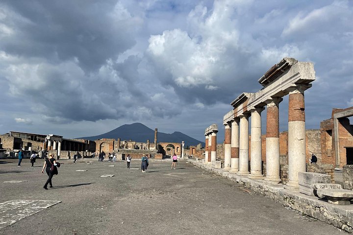 Pompeji guidet tur fra Napoli med skip-the-line entré
