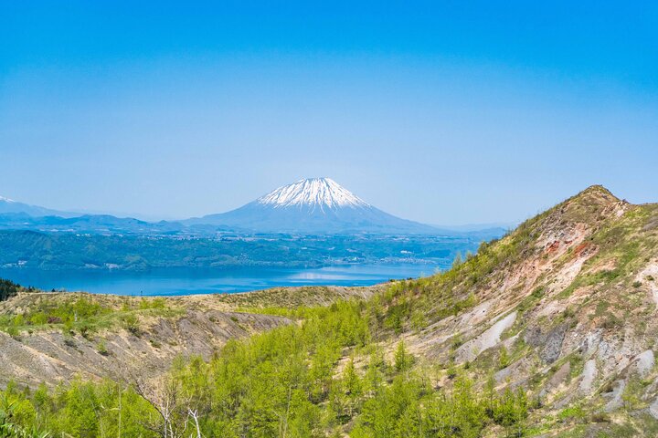 Vandra Mt Usu och besök Lake Toya Day Tour