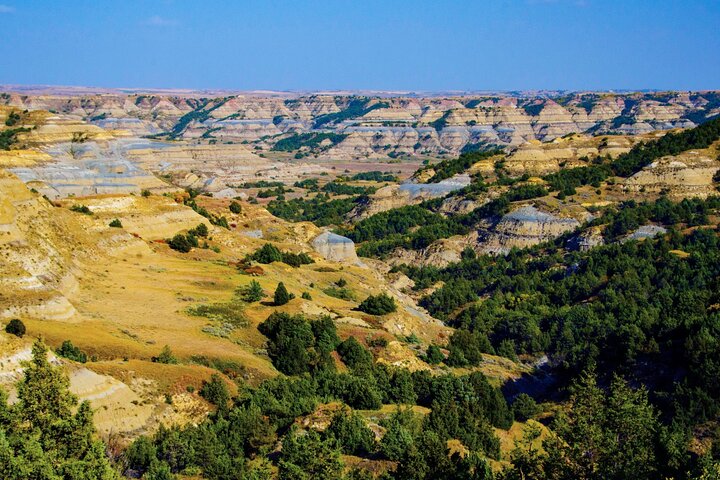Självguidad ljudtur i Theodore Roosevelt nationalpark