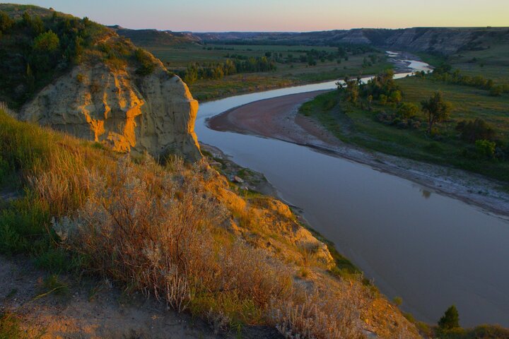 Självguidad ljudtur i Theodore Roosevelt nationalpark
