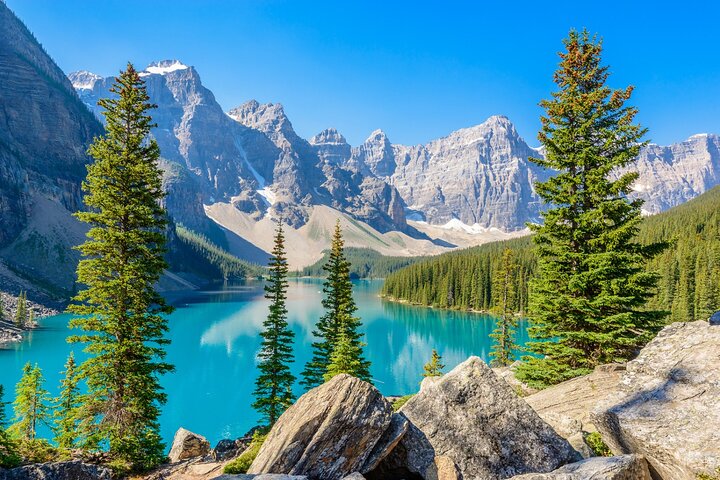 Tour de audio para conducir por el Parque Nacional Lake Louise y Yoho autoguiado