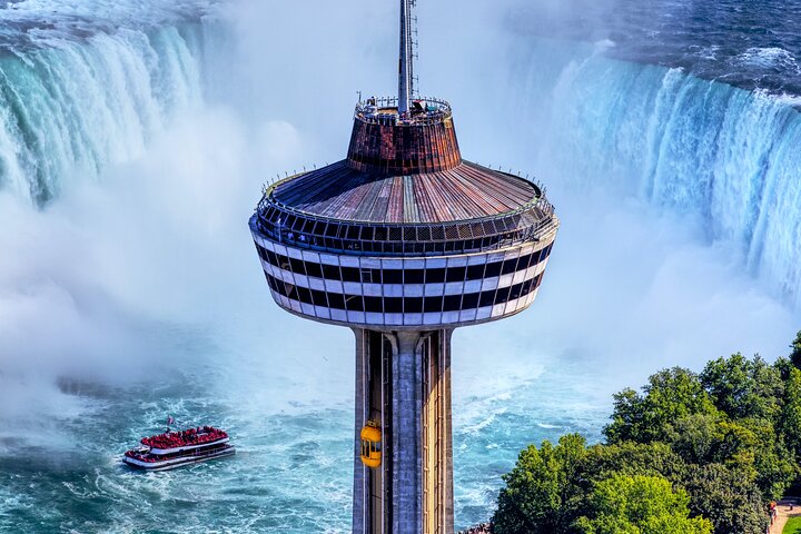 Lo mejor de Niagara Falls Canada Premium Tour : Detrás de Cataratas y Barco