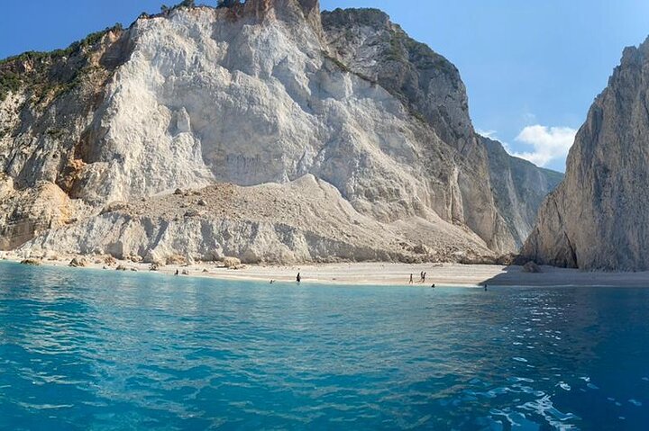 Excursion en petit bateau à Zante vers Keri Mizithres et Marathonisi