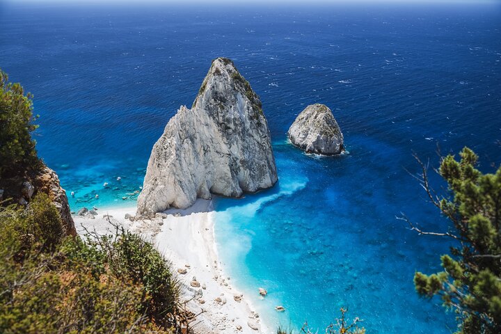 Excursion en petit bateau à Zante vers Keri Mizithres et Marathonisi