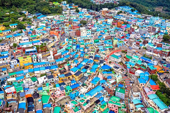 Beste kysthøydepunkter i Busan med Gamcheon Village & Sky Capsule