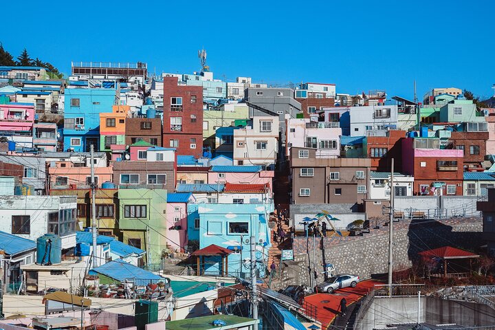 Beste kysthøydepunkter i Busan med Gamcheon Village & Sky Capsule