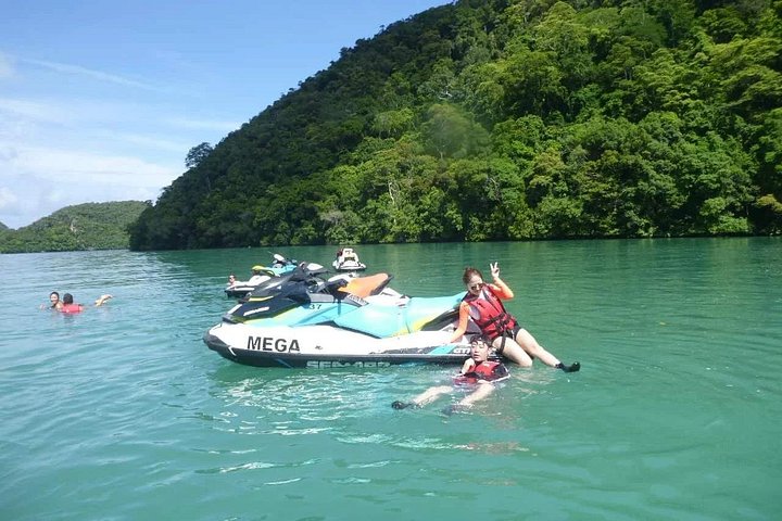 Jetski-Tour zu den Langkawi-Inseln, einschließlich Dayang Bunting Island