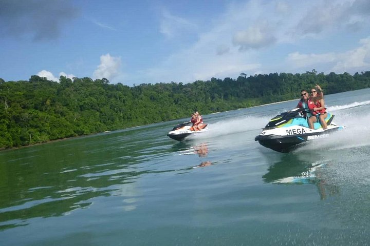 Jetski-Tour zu den Langkawi-Inseln, einschließlich Dayang Bunting Island