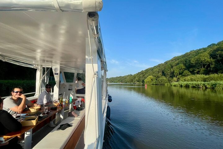 Boottocht op het Rance-kanaal
