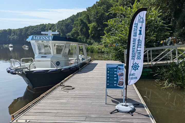 Boottocht op het Rance-kanaal
