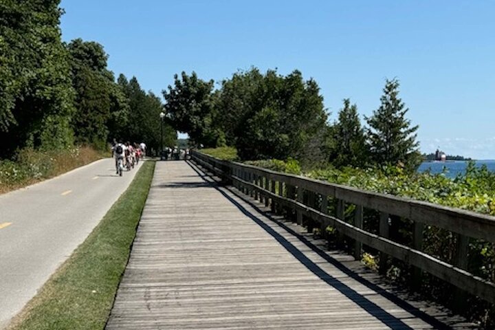 Em algum lugar no tempo e Mackinac Island: Guia de áudio de locais de filmagem