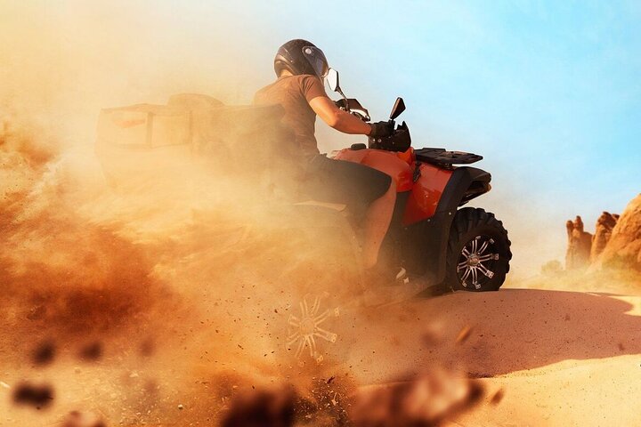 Agadir Fyrhjuling på stranden och Sandboarding i öknen