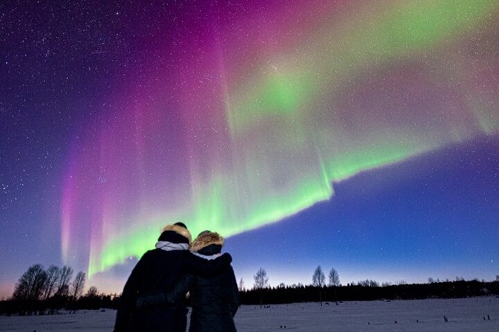 Rovaniemi : Northern Lights Hunt + Foto's & 100% garantie restitutie