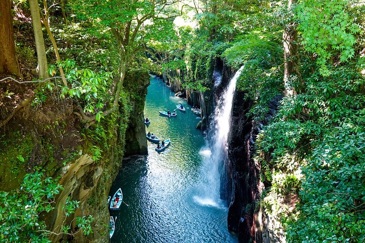Vanuit Fukuoka : Dagtour naar Miyazaki, Takachiho Gorge en Shrine