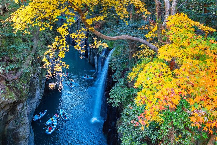 Vanuit Fukuoka : Dagtour naar Miyazaki, Takachiho Gorge en Shrine