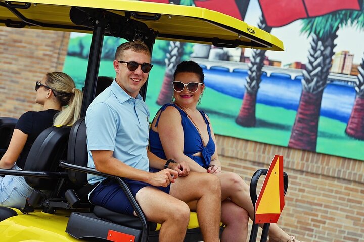 Visite guidée locale de Tampa dans le panier Street-Legal Golf