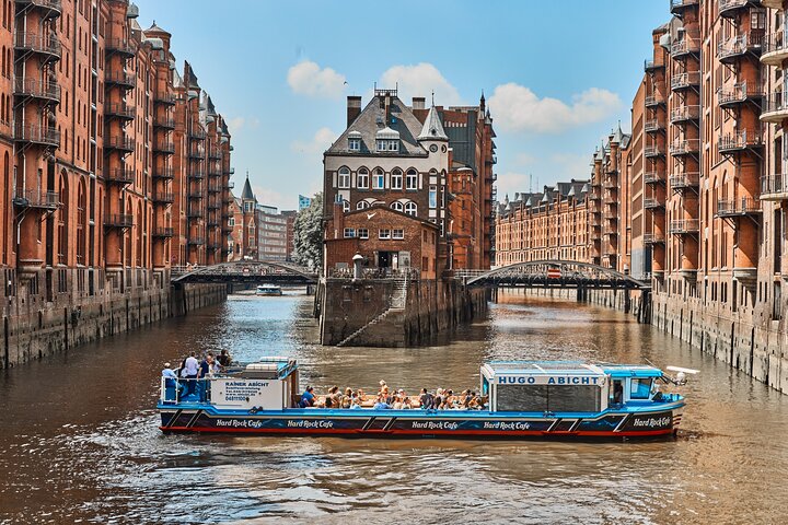 Visite du port de 90 minutes à travers la Speicherstadt à Hambourg