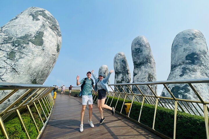 Tidlig morgen Ba Na Hills - Golden Hand Bridge - PRIVATE TOUR