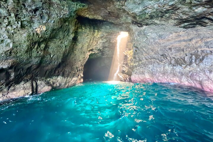 Kauai : Spedizione e snorkeling in zattera zodiacale sulla costa di Nā Pali