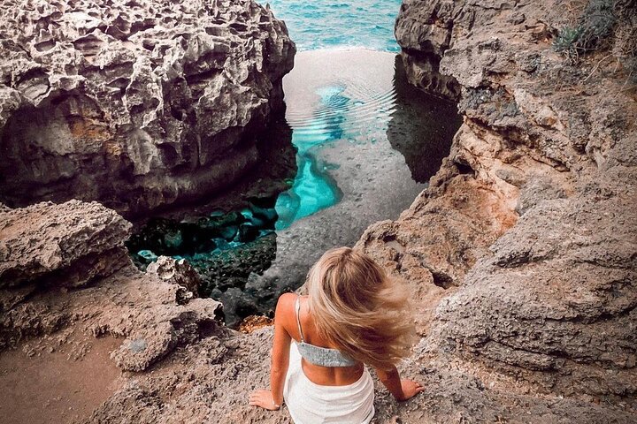 Excursión de un día a la isla de Nusa Penida occidental y snorkel en Manta Point