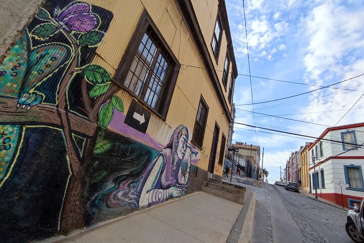 Recorrido privado de San Antonio a Valparaíso con regreso a Santiago