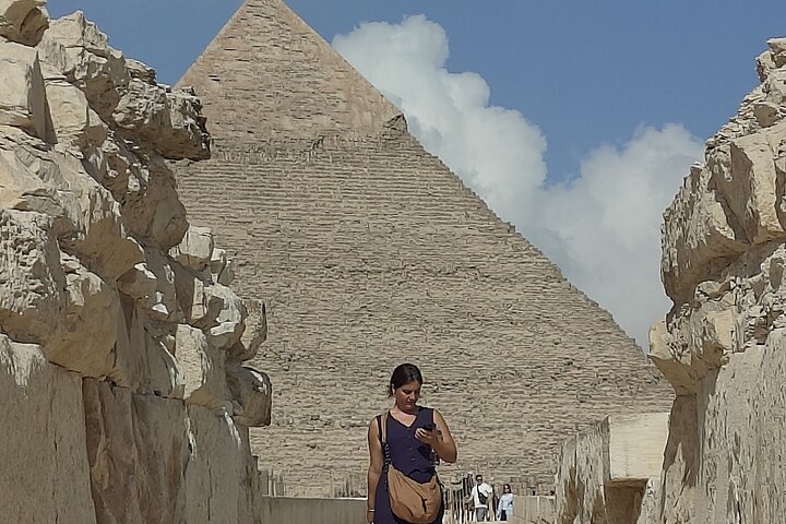 Ganztägige Tour durch die Pyramiden von Gizeh und das Große Ägyptische Museum.