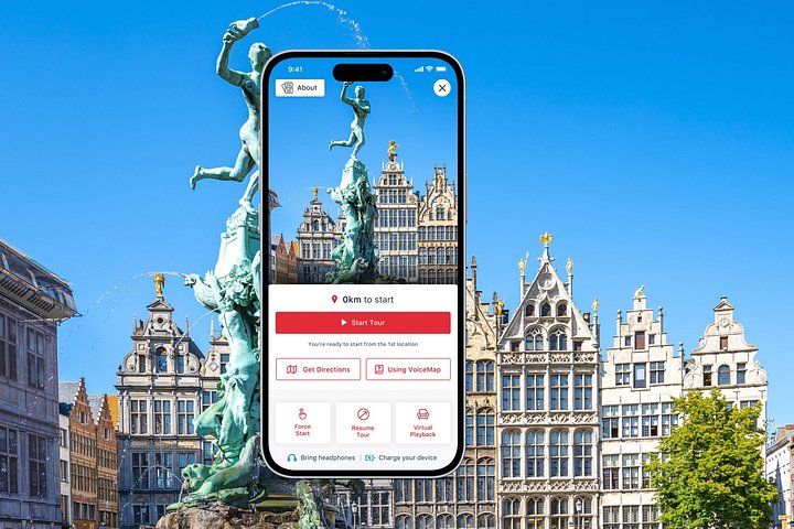 Skjult Antwerpen selvguidet tur: historie, kunst og mote