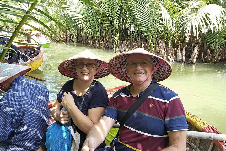 Kookcursus Hoi An: lokale markt, mandboot, vissen en koken