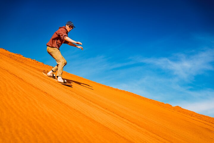 Greater Zion: paseo en UTV por las dunas y surf en Sand Hollow Dunes