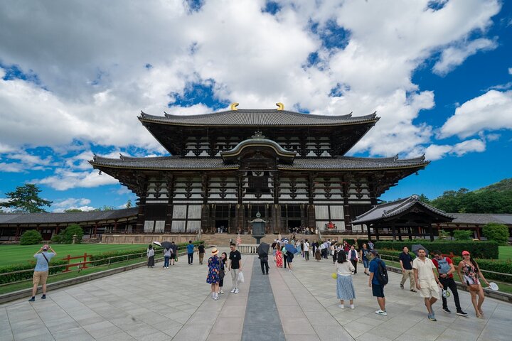 Découvrez l'ancienne Nara : visite en voiture privée au départ de Kyoto ou d'Osaka