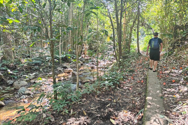 Fiji Adventure: Tour combinado de senderismo en cascada y dunas de Biausevu