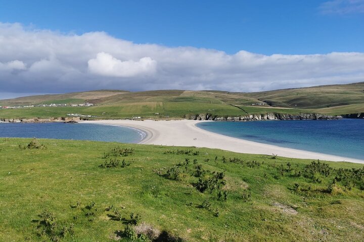 Private Ganztagestour zu den Shetland-Fernsehdrehorten