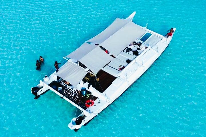 Katamaran Schnorchelabenteuer nach El Cielo und zum Money Bar Beach