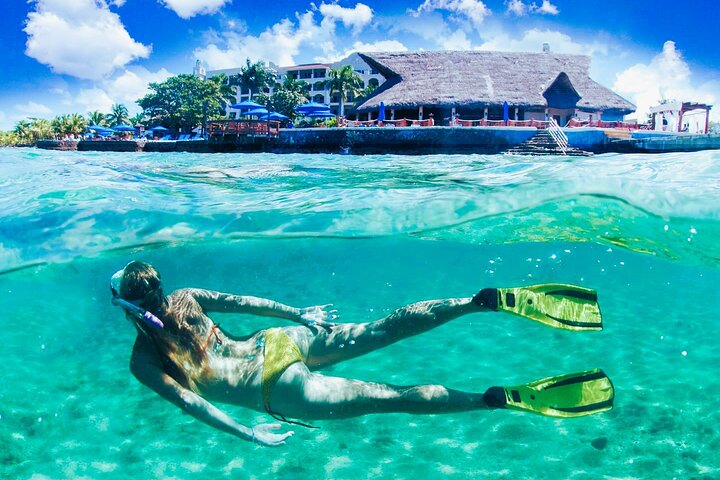 Katamaran Schnorchelabenteuer nach El Cielo und zum Money Bar Beach