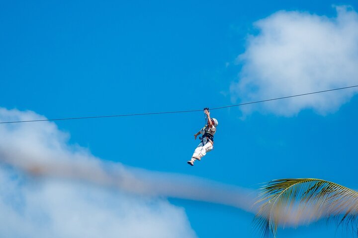 Koh Phangan Zipline äventyr med Wang Sai Vattenfall View