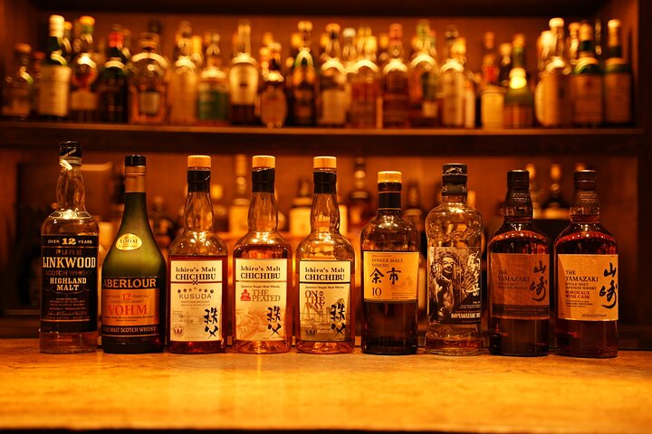 Smaker Yamazaki og andre japanske whiskyer på Tokyo Bar Odin