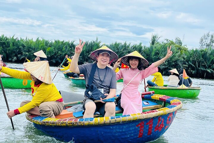 Hoi an Coconut Boat & Hoi an Ancient Town(¡Muy buen precio!)