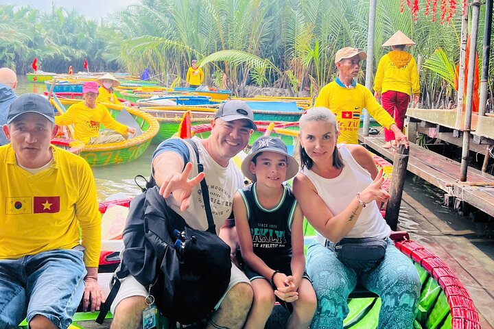 Hoi an Coconut Boat & Hoi an Ancient Town(¡Muy buen precio!)