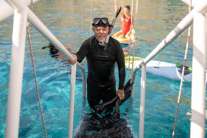 Maui eftermiddag snorkling ombord Malolo til Molokini eller koral haver
