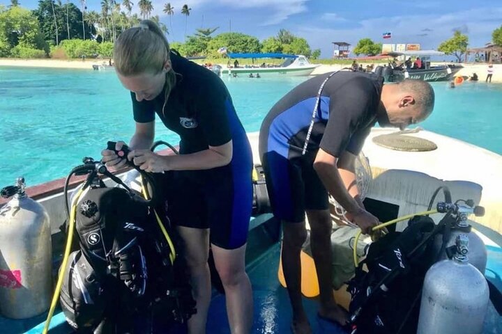 Tour delle isole Semporna con snorkeling o esperienza subacquea