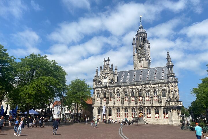 Entfliehen Sie der Stadt Middelburg Stadtspaziergang mit Rätseln