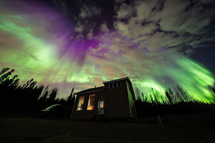 Aurora Glass House – Luzes do Norte e fotos no Cleary Summit