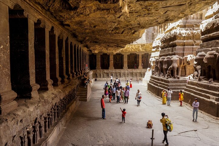 Same Day Tour of Ajanta & Ellora Cave's from Mumbai with Flights
