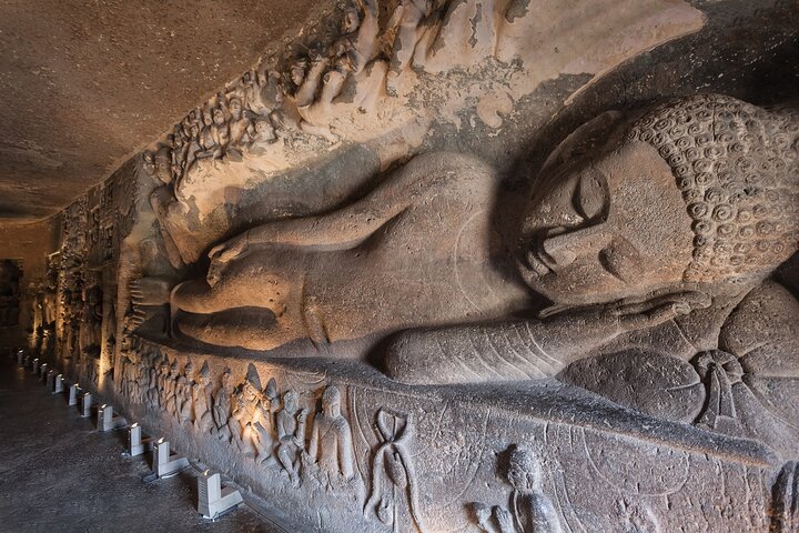 Same Day Tour of Ajanta & Ellora Cave's from Mumbai with Flights