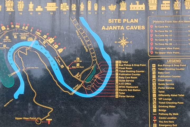 Same Day Tour of Ajanta & Ellora Cave's from Mumbai with Flights