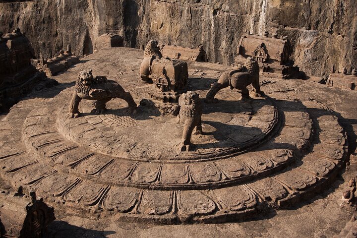 Same Day Tour of Ajanta & Ellora Cave's from Mumbai with Flights