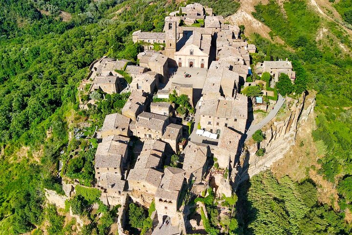 Orvieto og Civita di Bagnoregio fra Civitavecchia - Privat tur