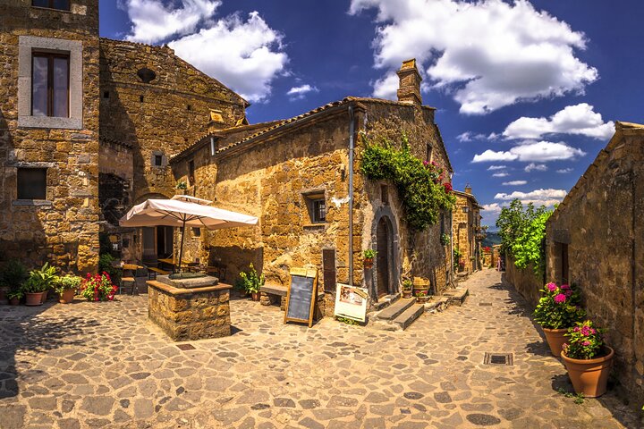 Orvieto og Civita di Bagnoregio fra Civitavecchia - Privat tur