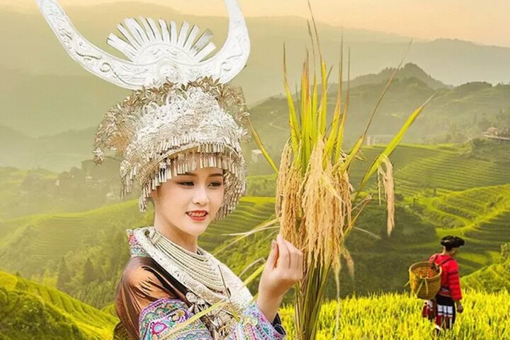 Grupos pequeños: recorrido por las terrazas de arroz de Longji y las aldeas de minorías